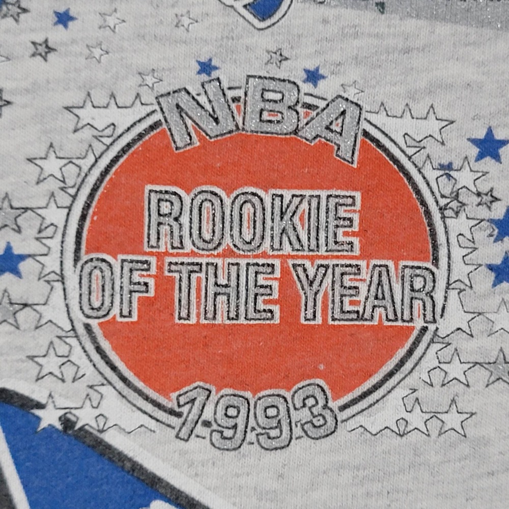 Orlando Magic Vintage 90s Shaquille O'Neal Rookie T-Shirt - Picture 4 of 7